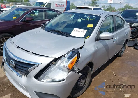 2019 Nissan Versa 1.6 Sv from USA, damaged, VIN 3N1CN7AP1KL850263
